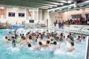 WATCH: Supporters Take a Dive after Gilman Boys’ Victory