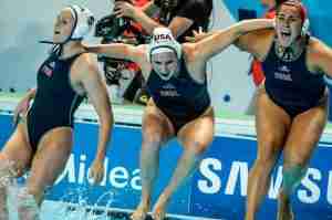 World Champs Again. USA Women Down Dutch for FINA Title