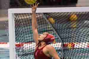 Pod: Mt. St. Mary’s HC Alyssa Diacono, Canada’s Jessica Gaudreault, and LaSalle Men Cut